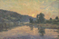 Sunset at Oka. 1996. Oil on canvas. 60x120 cm (23.6"x47.2") ($1200)